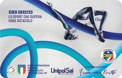 CSEN tessere2022 Sportiva3